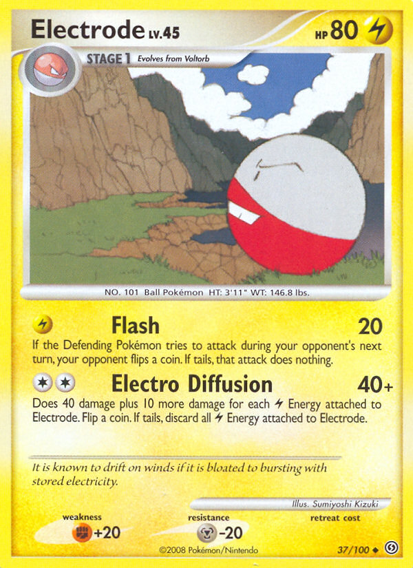 Electrode (37/100) [Diamond & Pearl: Stormfront] | The Time Vault CA