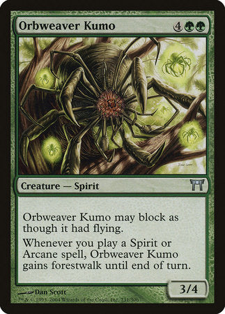 Orbweaver Kumo [Champions of Kamigawa] | The Time Vault CA