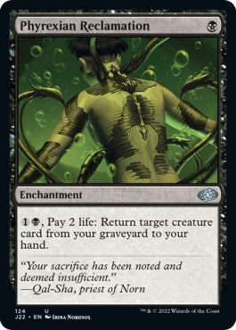 Phyrexian Reclamation [Jumpstart 2022] | The Time Vault CA