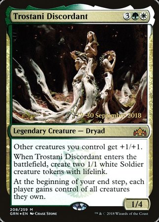 Trostani Discordant [Guilds of Ravnica Promos] | The Time Vault CA