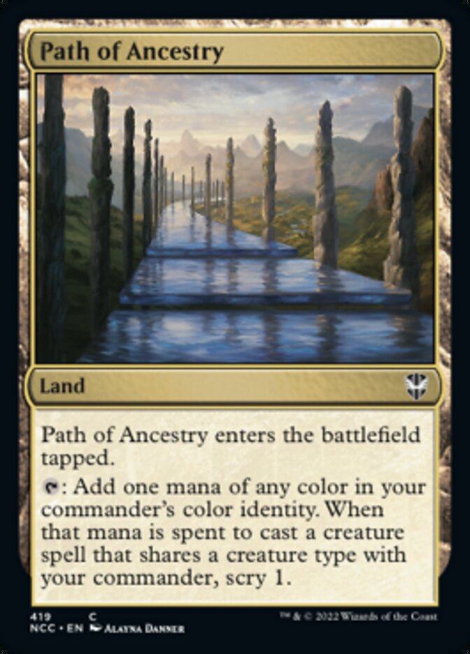 Path of Ancestry [Streets of New Capenna Commander] | The Time Vault CA