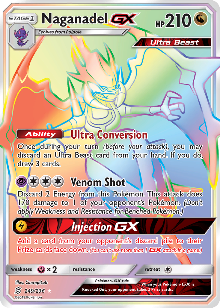 Naganadel GX (249/236) [Sun & Moon: Unified Minds] | The Time Vault CA