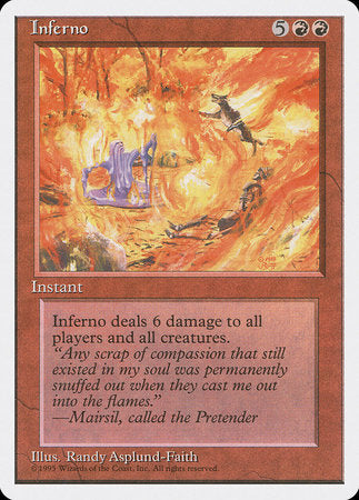 Inferno [Fourth Edition] | The Time Vault CA