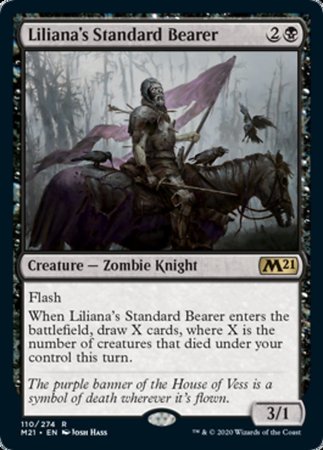 Liliana's Standard Bearer [Core Set 2021] | The Time Vault CA