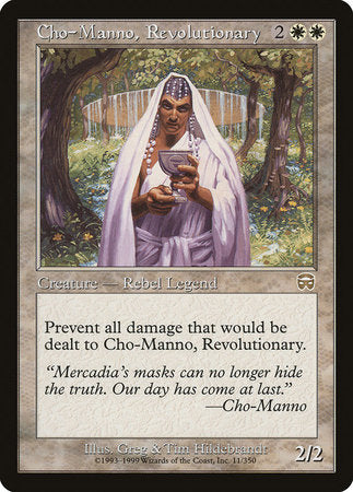 Cho-Manno, Revolutionary [Mercadian Masques] | The Time Vault CA