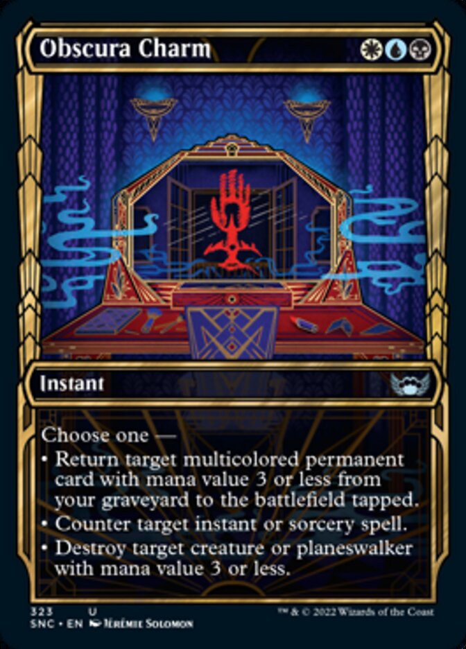 Obscura Charm (Showcase Golden Age) [Streets of New Capenna] | The Time Vault CA