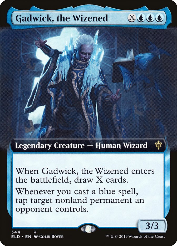 Gadwick, the Wizened (Extended Art) [Throne of Eldraine] | The Time Vault CA