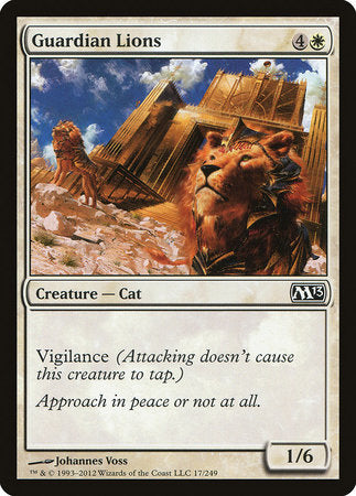 Guardian Lions [Magic 2013] | The Time Vault CA