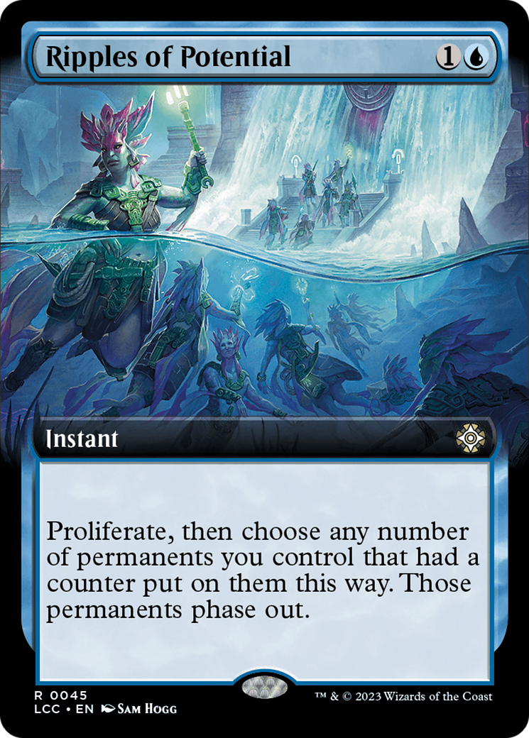 Ripples of Potential (Extended Art) [The Lost Caverns of Ixalan Commander] | The Time Vault CA