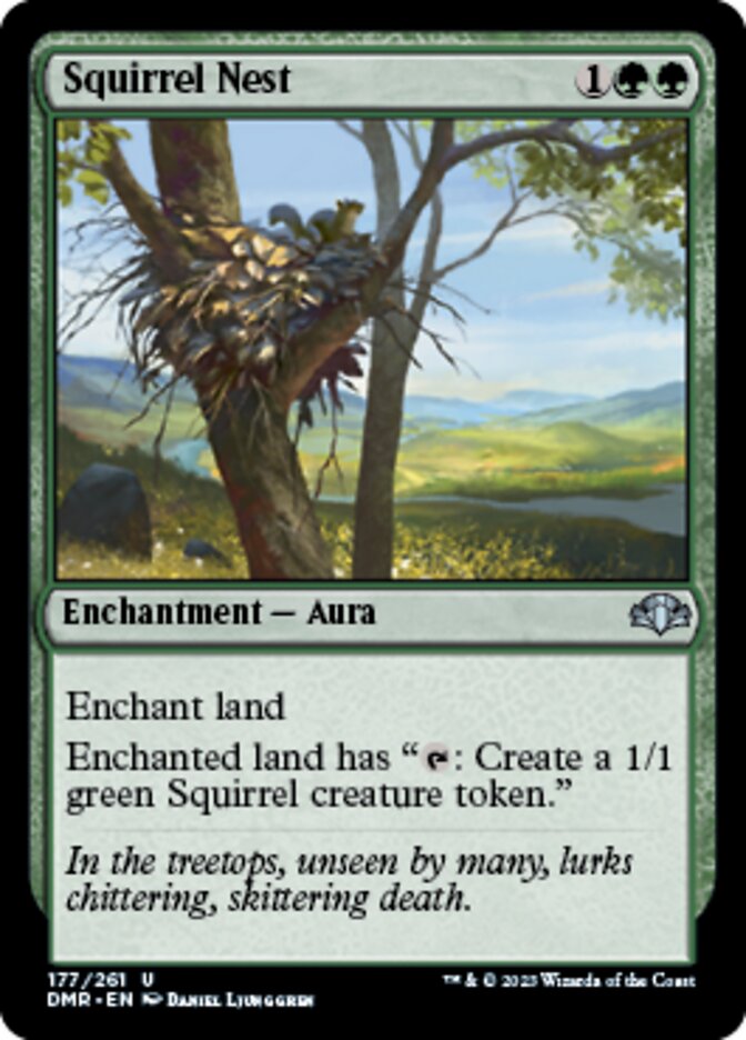 Squirrel Nest [Dominaria Remastered] | The Time Vault CA
