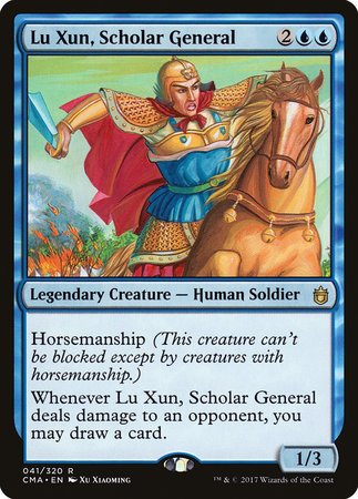 Lu Xun, Scholar General [Commander Anthology] | The Time Vault CA