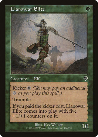 Llanowar Elite [Invasion] | The Time Vault CA