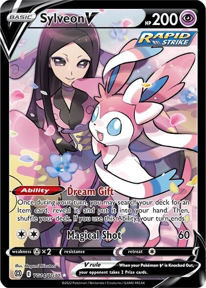 Sylveon V (TG14/TG30) [Sword & Shield: Brilliant Stars] | The Time Vault CA
