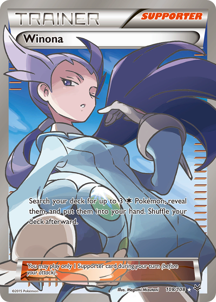 Winona (108/108) [XY: Roaring Skies] | The Time Vault CA