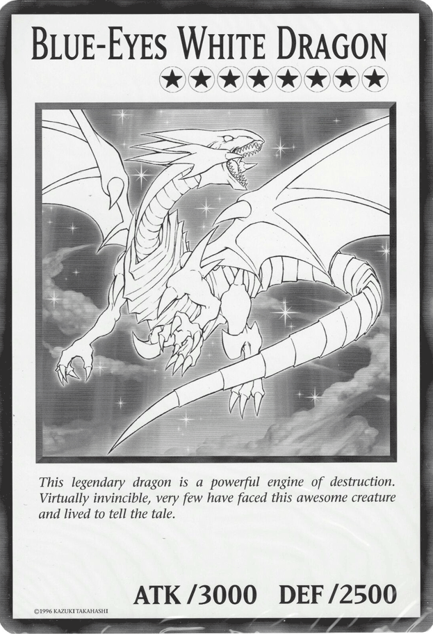 Blue-Eyes White Dragon (Oversized) Common | The Time Vault CA
