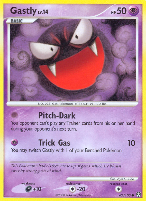 Gastly (62/100) [Diamond & Pearl: Stormfront] | The Time Vault CA