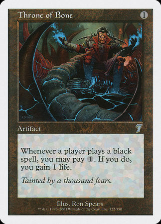 Throne of Bone [Seventh Edition] | The Time Vault CA