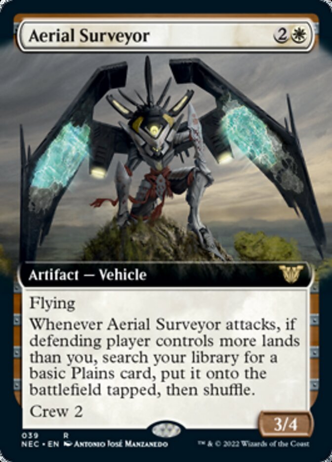 Aerial Surveyor (Extended) [Kamigawa: Neon Dynasty Commander] | The Time Vault CA