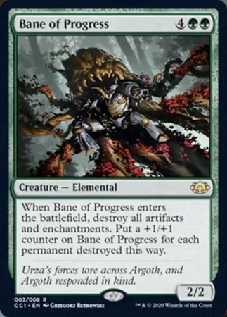 Bane of Progress [Commander Collection: Green] | The Time Vault CA