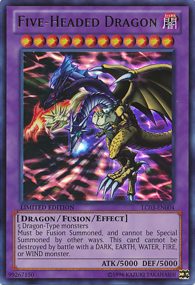 Five-Headed Dragon [LC03-EN004] Ultra Rare | The Time Vault CA