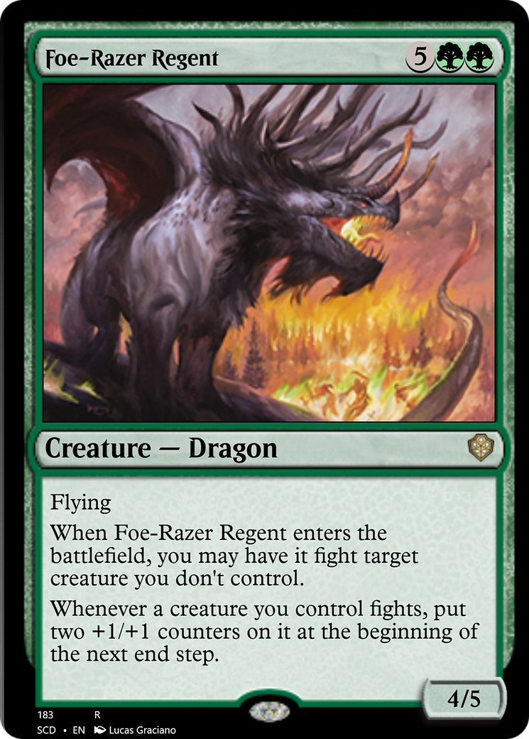 Foe-Razer Regent [Starter Commander Decks] | The Time Vault CA