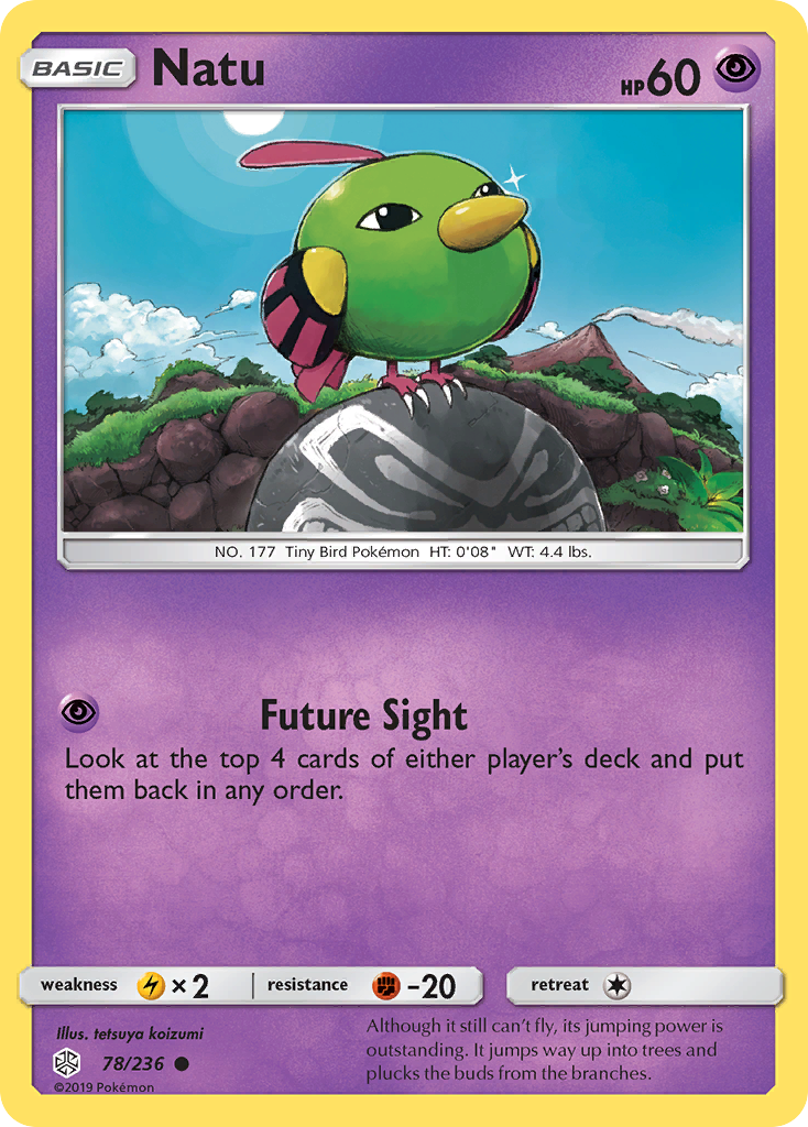 Natu (78/236) [Sun & Moon: Cosmic Eclipse] | The Time Vault CA