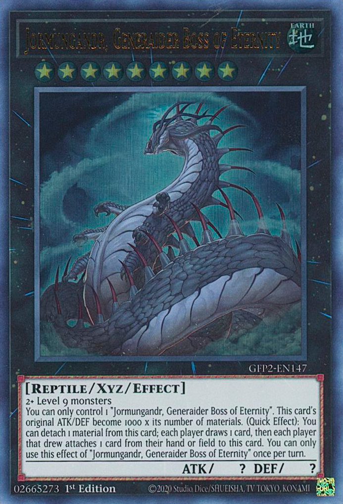 Jormungandr, Generaider Boss of Eternity [GFP2-EN147] Ultra Rare | The Time Vault CA