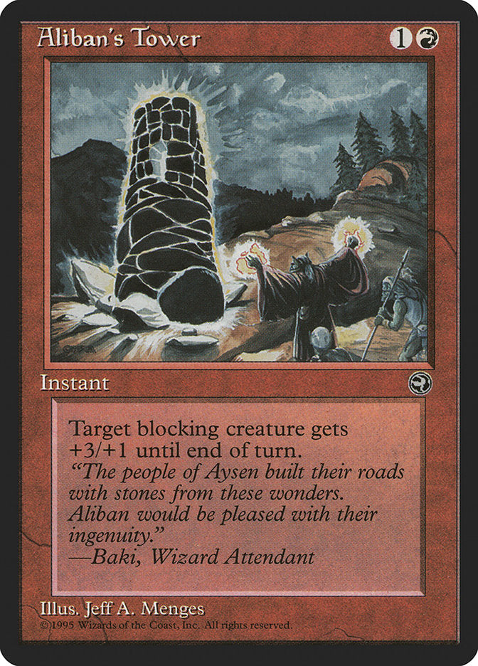 Aliban's Tower (Baki Flavor Text) [Homelands] | The Time Vault CA