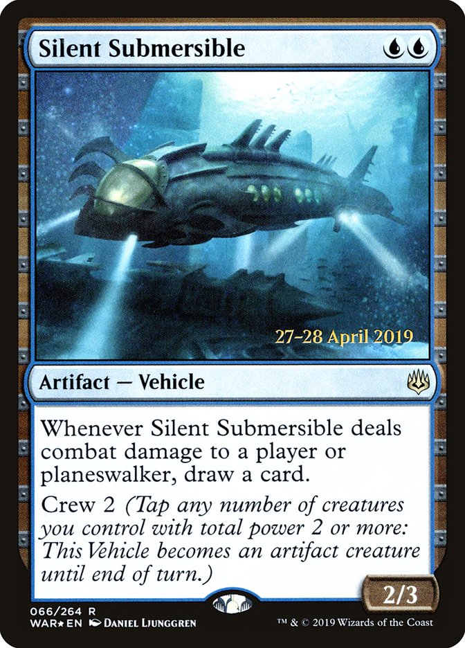 Silent Submersible  [War of the Spark Prerelease Promos] | The Time Vault CA