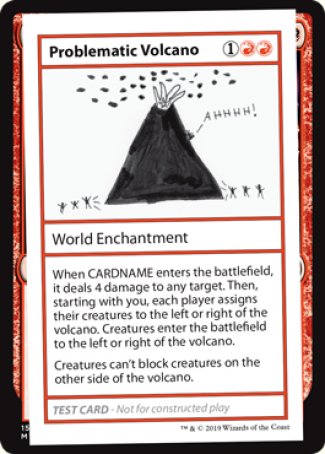 Problematic Volcano (2021 Edition) [Mystery Booster Playtest Cards] | The Time Vault CA
