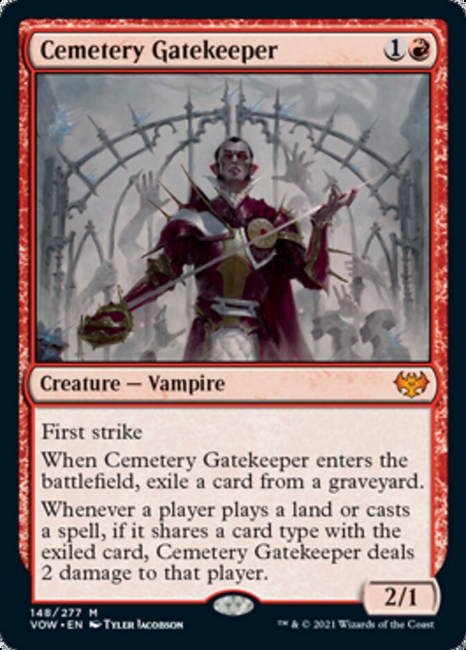 Cemetery Gatekeeper [Innistrad: Crimson Vow] | The Time Vault CA