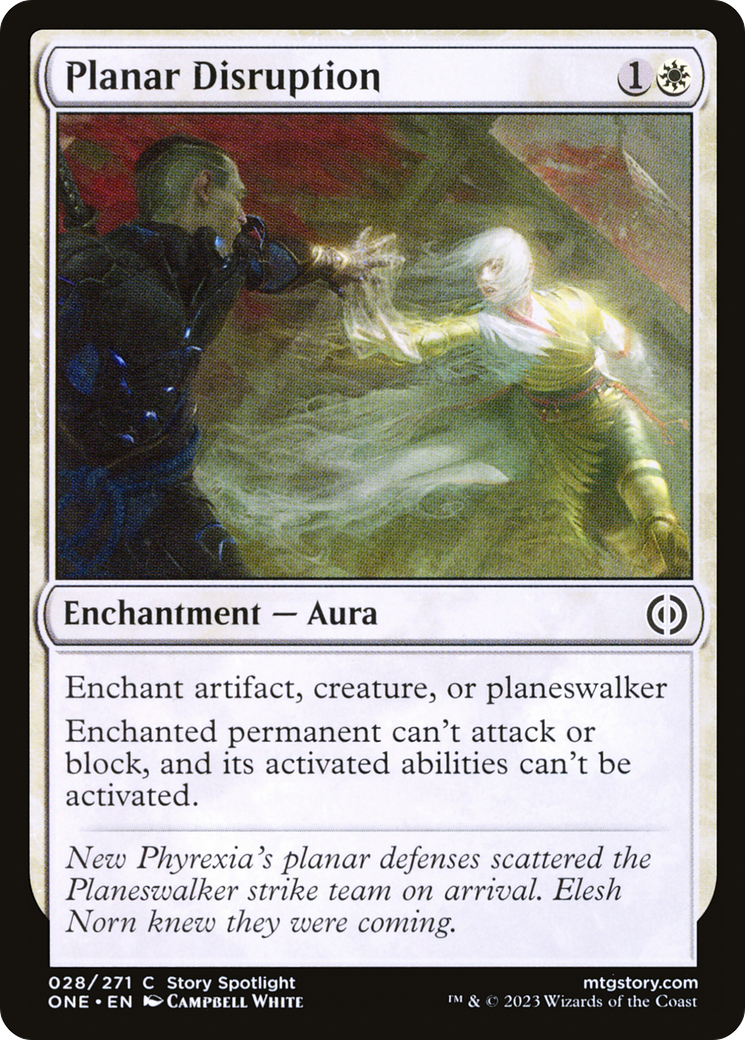 Planar Disruption [Phyrexia: All Will Be One] | The Time Vault CA