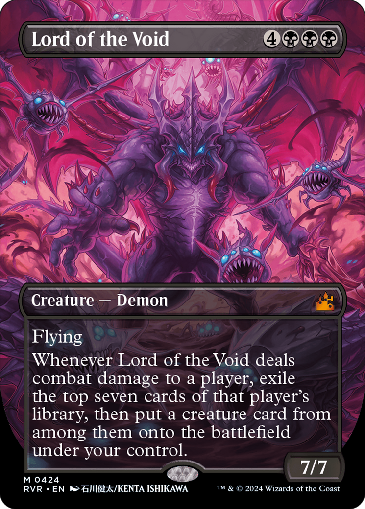 Lord of the Void (Anime Borderless) [Ravnica Remastered] | The Time Vault CA