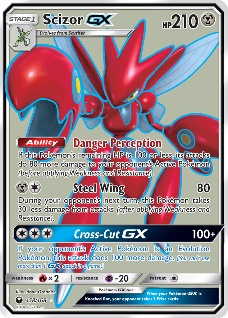 Scizor GX (158/168) [Sun & Moon: Celestial Storm] | The Time Vault CA