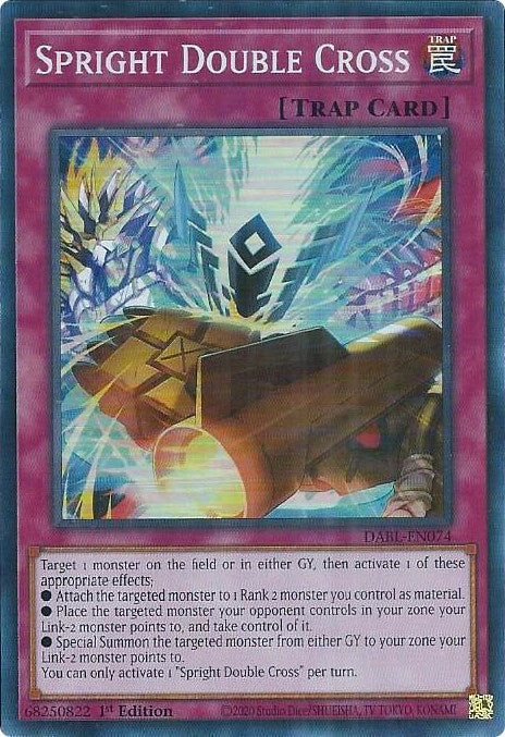 Spright Double Cross [DABL-EN074] Super Rare | The Time Vault CA