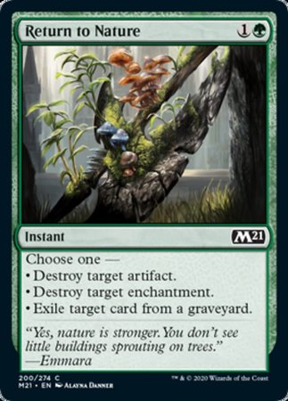 Return to Nature [Core Set 2021] | The Time Vault CA