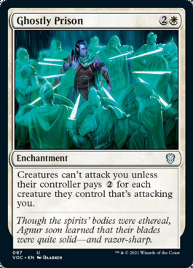 Ghostly Prison [Innistrad: Crimson Vow Commander] | The Time Vault CA