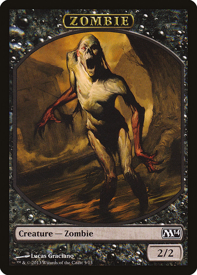 Zombie [Magic 2014 Tokens] | The Time Vault CA