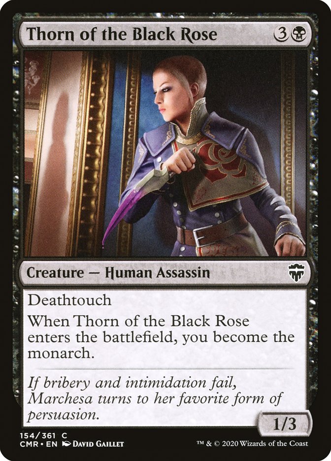 Thorn of the Black Rose [Commander Legends] | The Time Vault CA