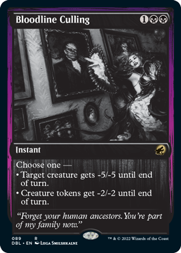 Bloodline Culling [Innistrad: Double Feature] | The Time Vault CA