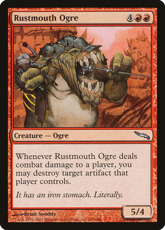 Rustmouth Ogre [Mirrodin] | The Time Vault CA