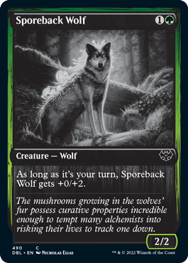 Sporeback Wolf [Innistrad: Double Feature] | The Time Vault CA
