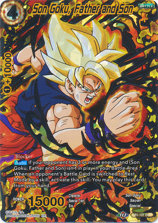 Son Goku, Father and Son (DB1-101) [Dragon Brawl] | The Time Vault CA