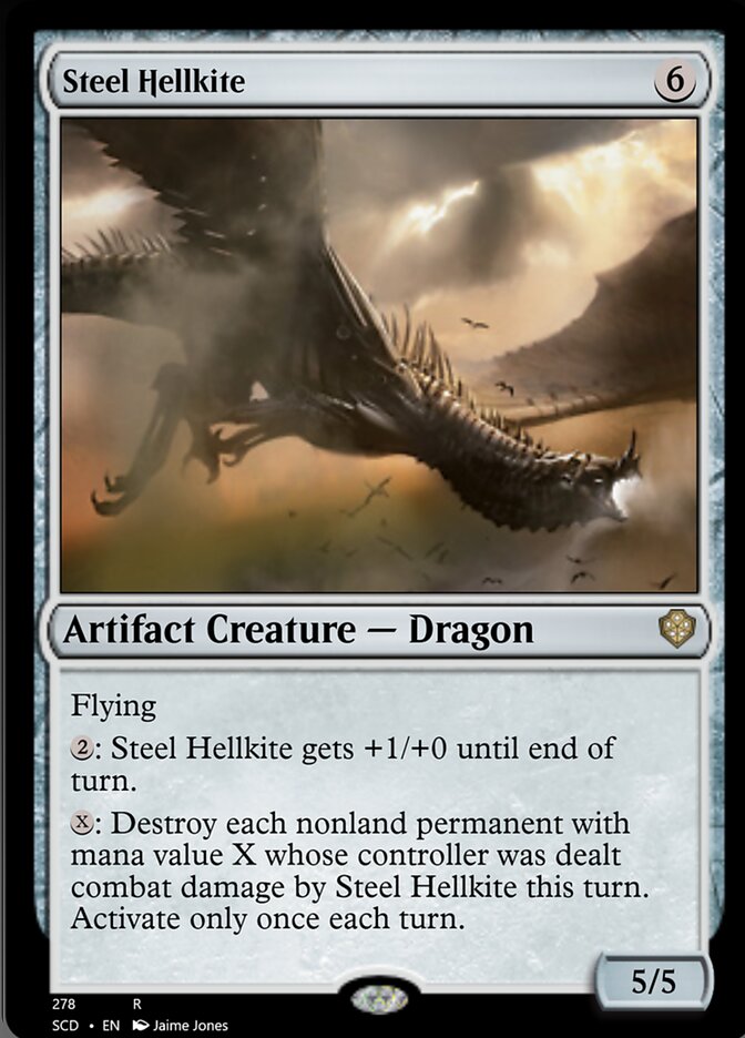 Steel Hellkite [Starter Commander Decks] | The Time Vault CA