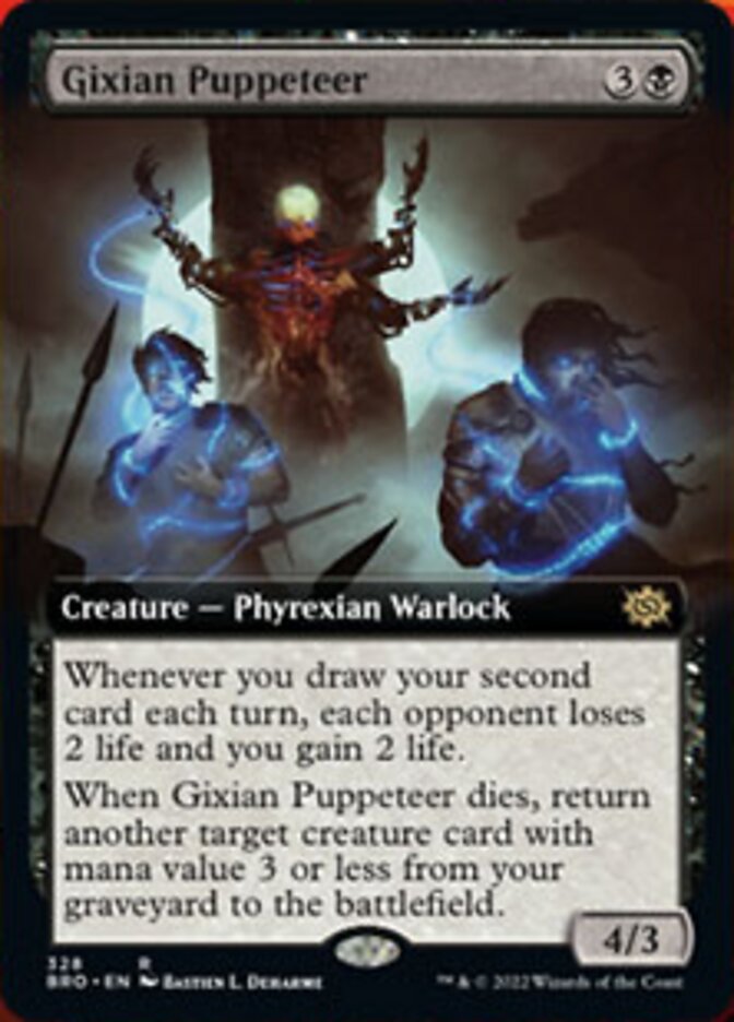 Gixian Puppeteer (Extended Art) [The Brothers' War] | The Time Vault CA