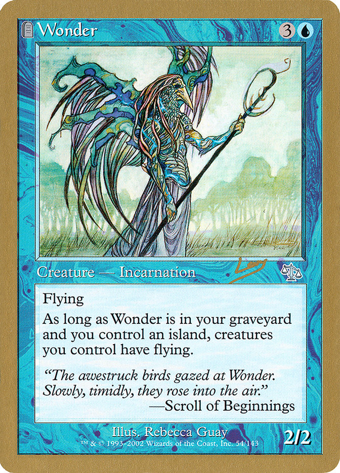 Wonder (Raphael Levy) [World Championship Decks 2002] | The Time Vault CA