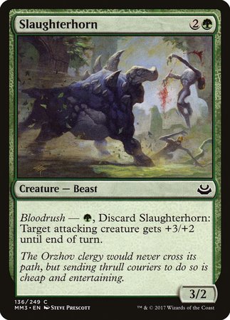 Slaughterhorn [Modern Masters 2017] | The Time Vault CA