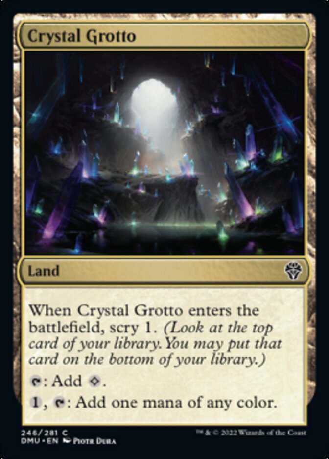 Crystal Grotto [Dominaria United] | The Time Vault CA