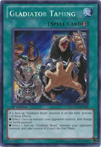 Gladiator Taming [EXVC-EN087] Secret Rare | The Time Vault CA