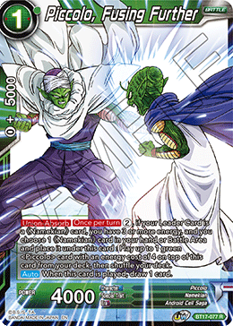 Piccolo, Fusing Further (BT17-077) [Ultimate Squad] | The Time Vault CA